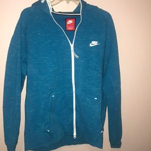 Blue spotted Nike zip up men’s